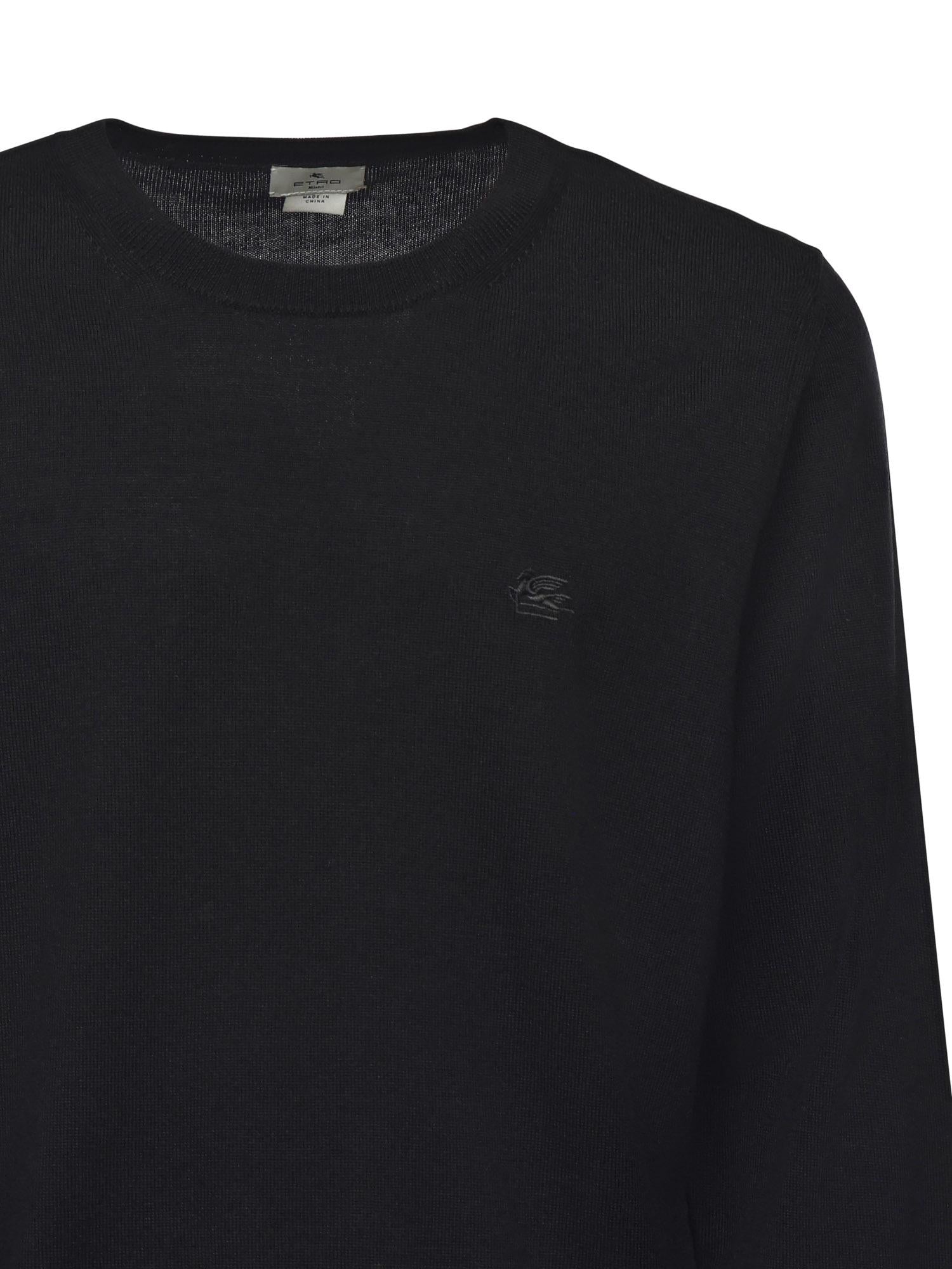 Maglione in lana con monogram ricamato MRKF0096 AL291N0000 ETRO 
