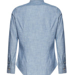 Camicia cotone denim K75CAMK08TES0I185 11N ELEVENTY 