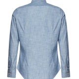 Camicia cotone denim K75CAMK08TES0I185 11N ELEVENTY 