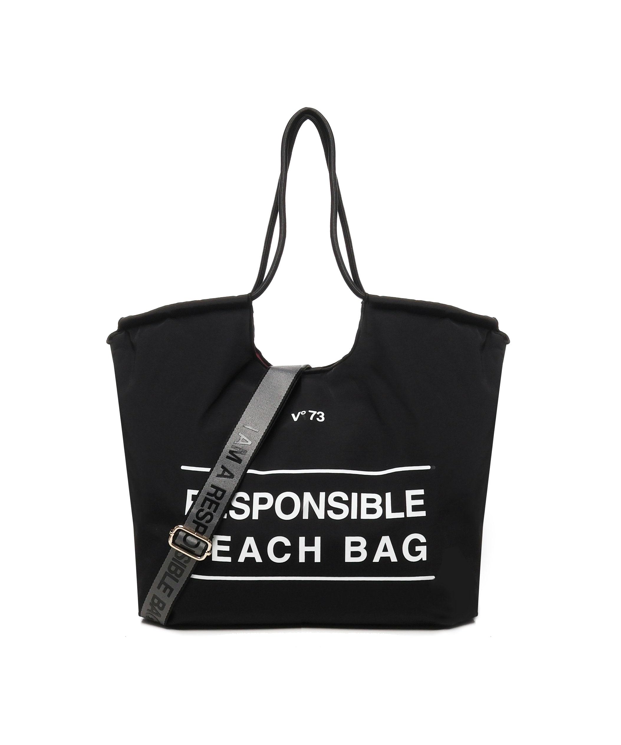 Borsa shopping Review 73BS8ZF01 REVIEWNERO/BIANCO V° 73 