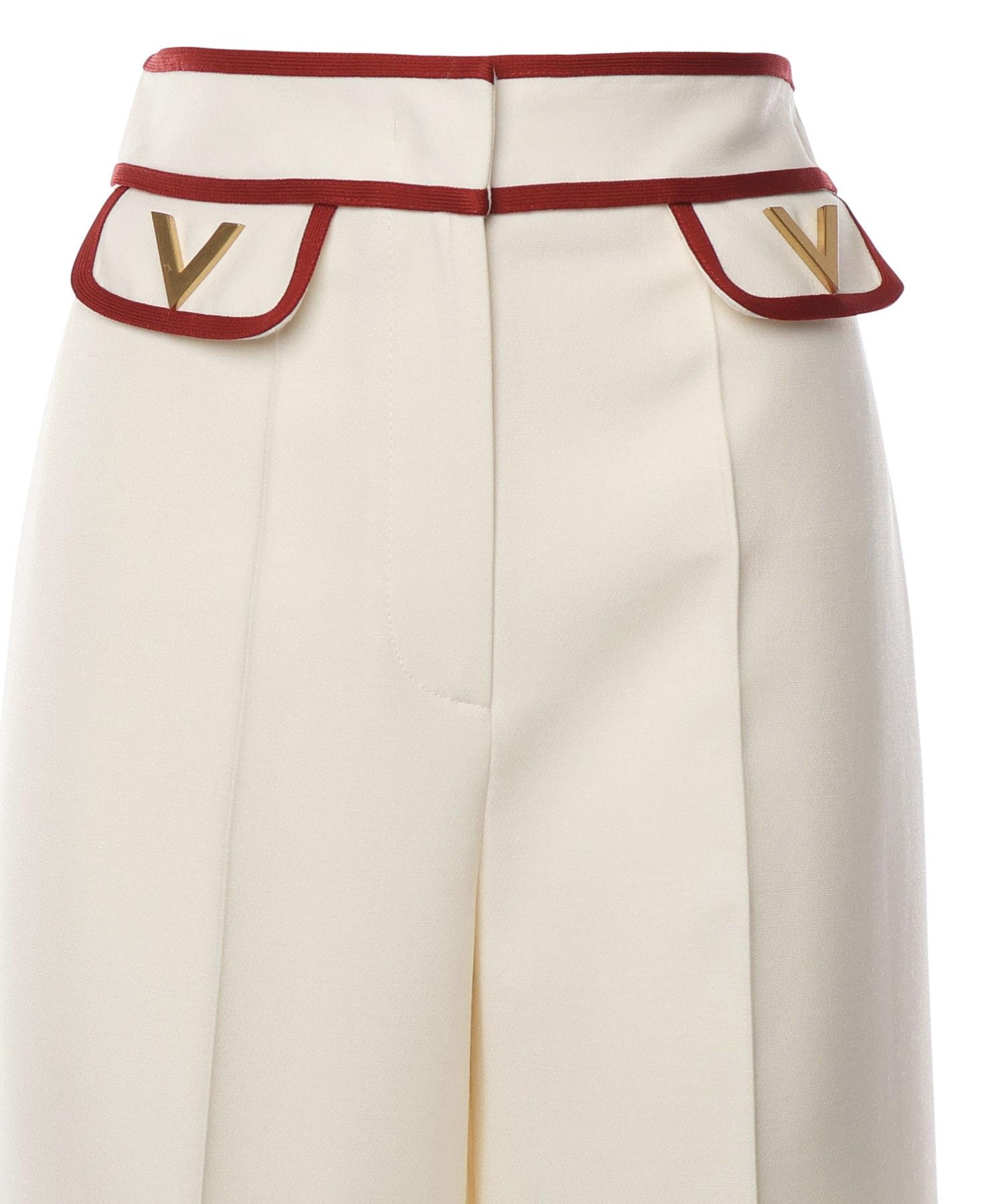 Pantaloni in crepe couture 7B3RB654 1CFAS0 VALENTINO GARAVANI 