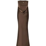 Abito bustier in raso 116336 2910 ROTATE 