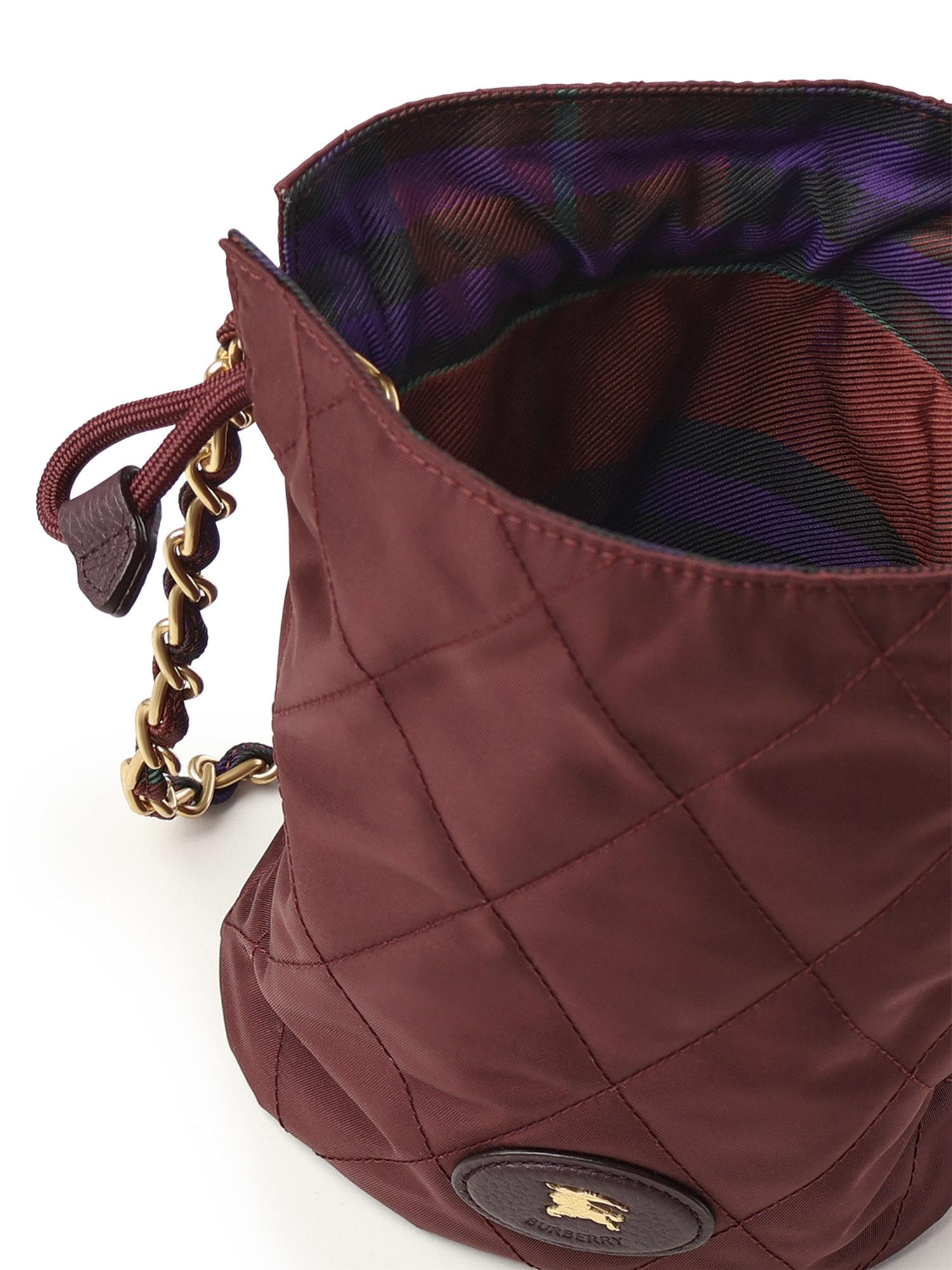 Pochette Horseshoe in misto nylon 8118451 C3700 BURBERRY 