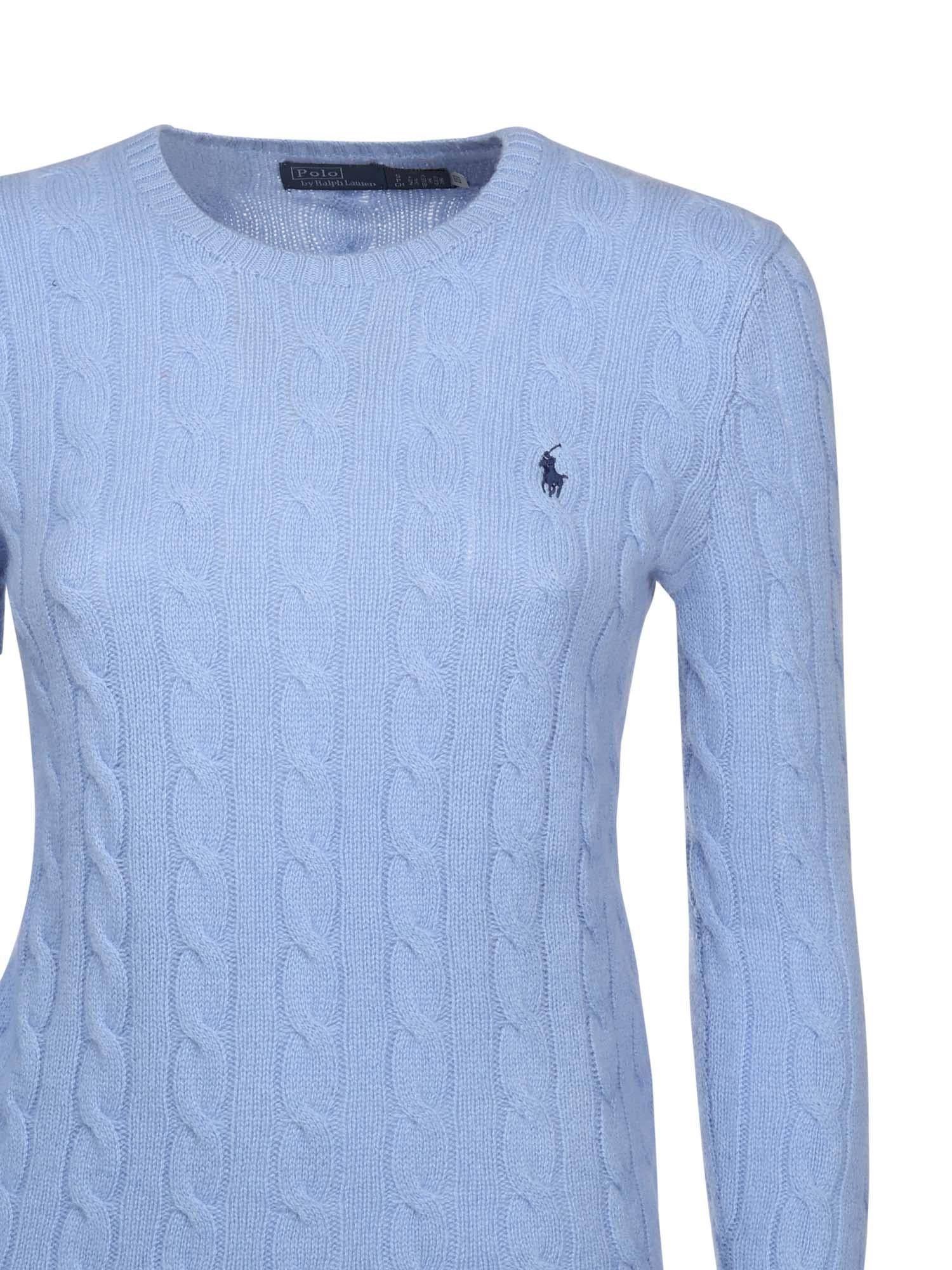 Maglia in lana e cashmere a trecce 211971865 004 POLO RALPH LAUREN 