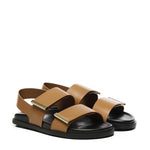 Sandalo a fasce in pelle XXW68K0JE60N6M 9999 TOD'S 