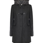 Toggle Coat in panno di lana mélange<BR/> NAW59513430XMY B803 FAY 