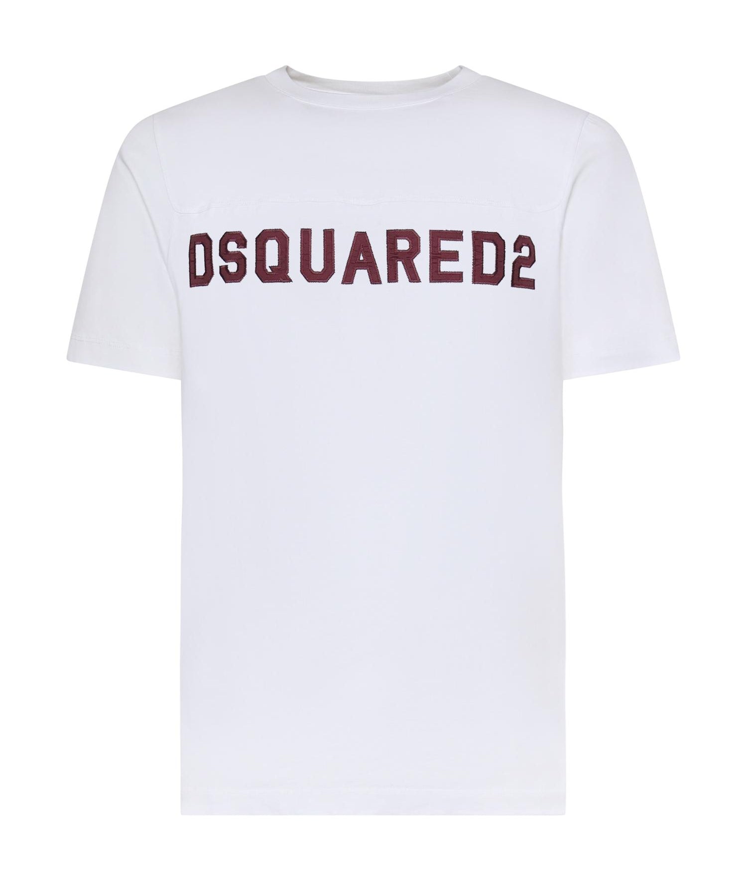 T-shirt in jersey con logo S74GD1527 D20108100 DSQUARED2 