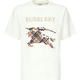 T-shirt con EKD a punto croce 8110116 B7078 BURBERRY 