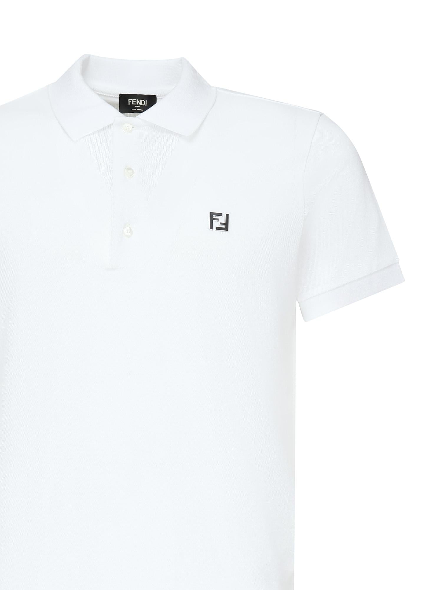 Polo in piquet FY0985 AUA5F0QA0 FENDI 