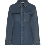 Camicia Dakota in denim 8118497 A1322 BURBERRY 