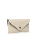 Bustina in pelle con logo Love Birds 105347 A0F1Z14Q PINKO 