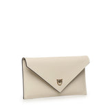 Bustina in pelle con logo Love Birds 105347 A0F1Z14Q PINKO 