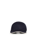 Cappello da baseball in lino e cotone M77CPLM25TES0M226 11-02 ELEVENTY 
