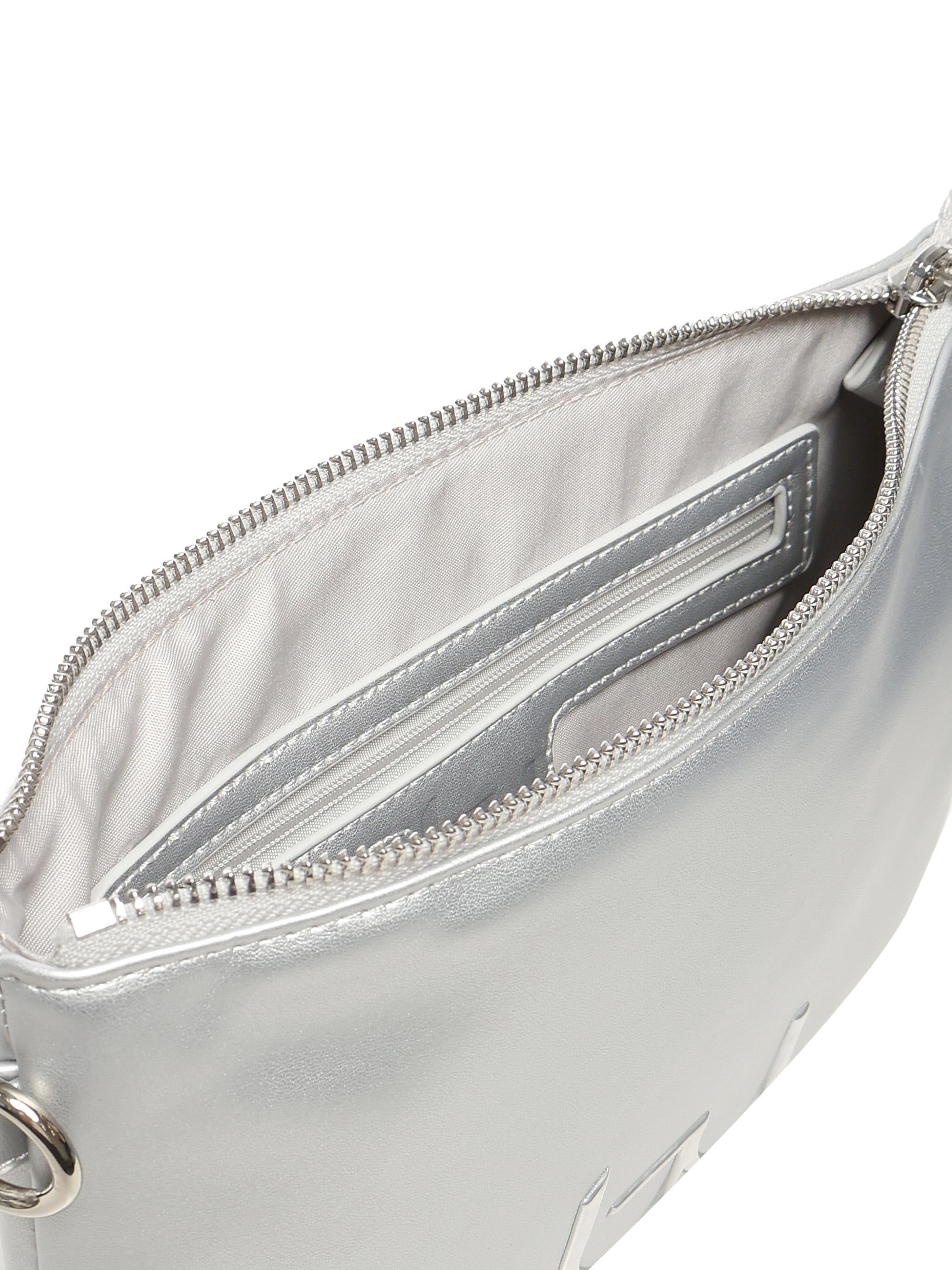 Pochette Chameleon con tracolla<BR/> BYBS32B01 SILVER BY BYBLOS 