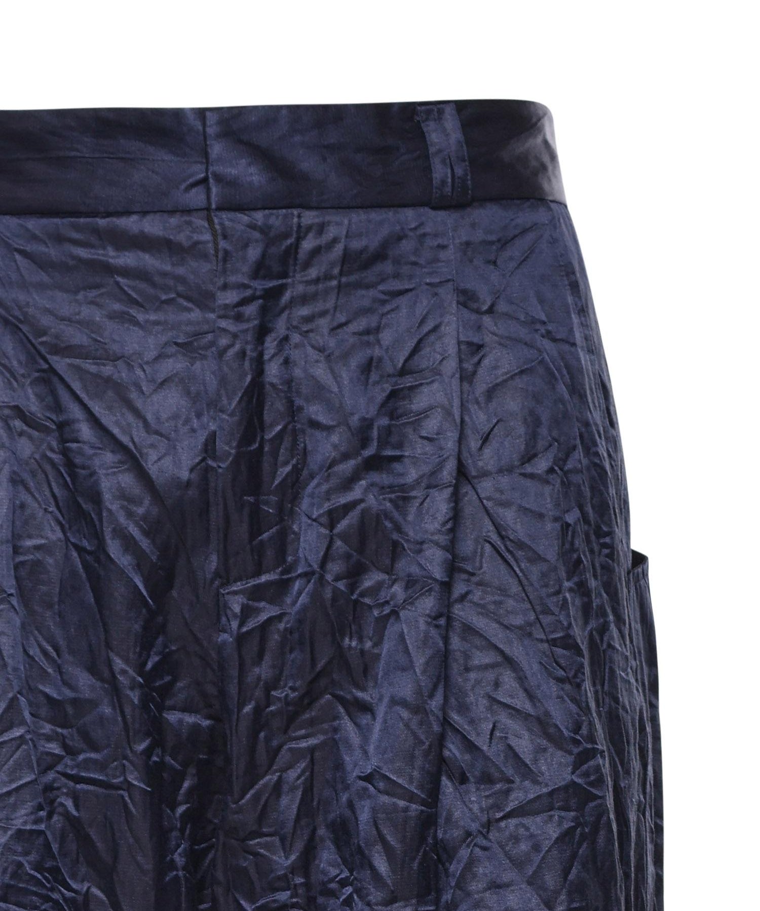 Pantaloni Velvet super loose PT016V2 NVY BONSAI 
