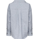 Camicia a righe in cotone e lino 819968 V5CW04028 BOTTEGA VENETA 