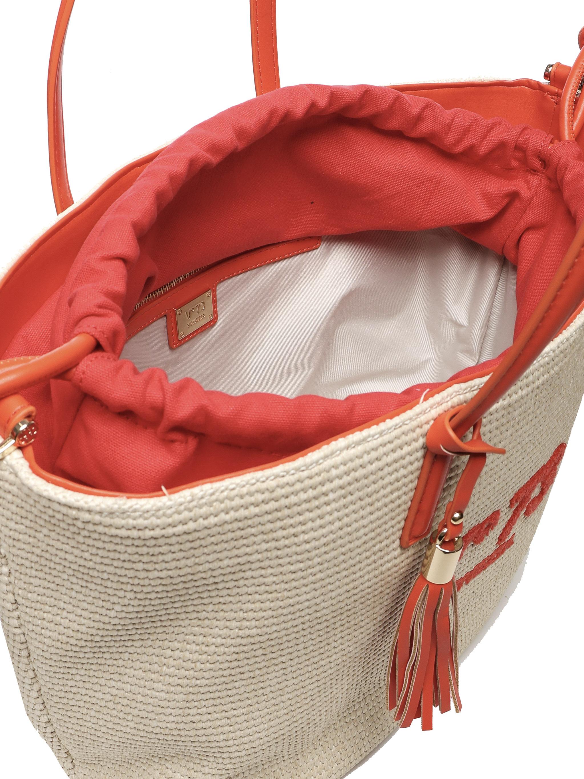 Borsa Tote Inge 73BS8VL01 INGEOFFWH/CORALLO V° 73 
