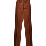 Pantaloni Dakota in suede 25FWNPN-0017 BROWN NINEMINUTES 