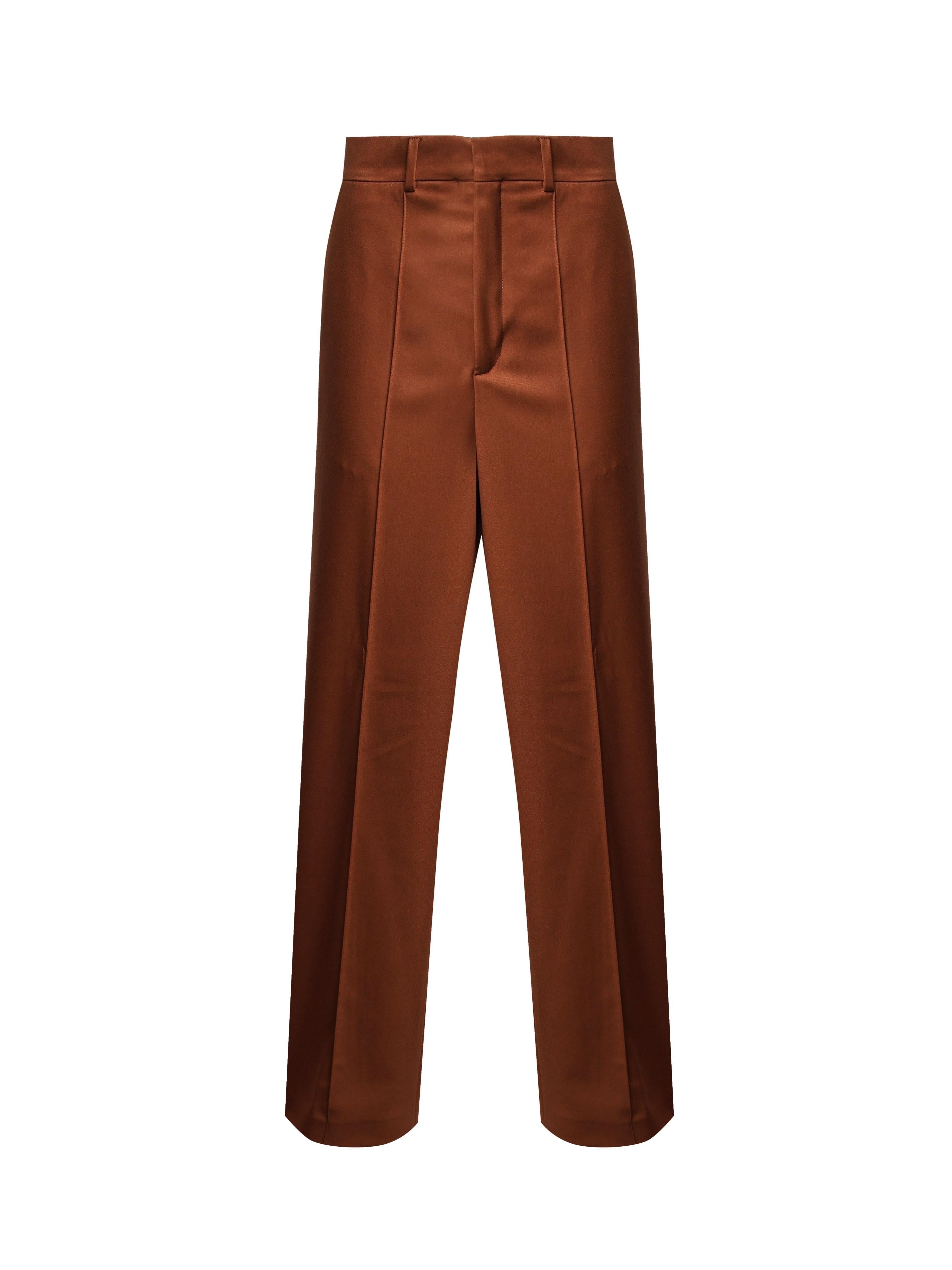Pantaloni Dakota in suede 25FWNPN-0017 BROWN NINEMINUTES 