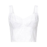 Top bustier in guaina jacquard e pizzo F7T19T GDCLQW0800 DOLCE & GABBANA 