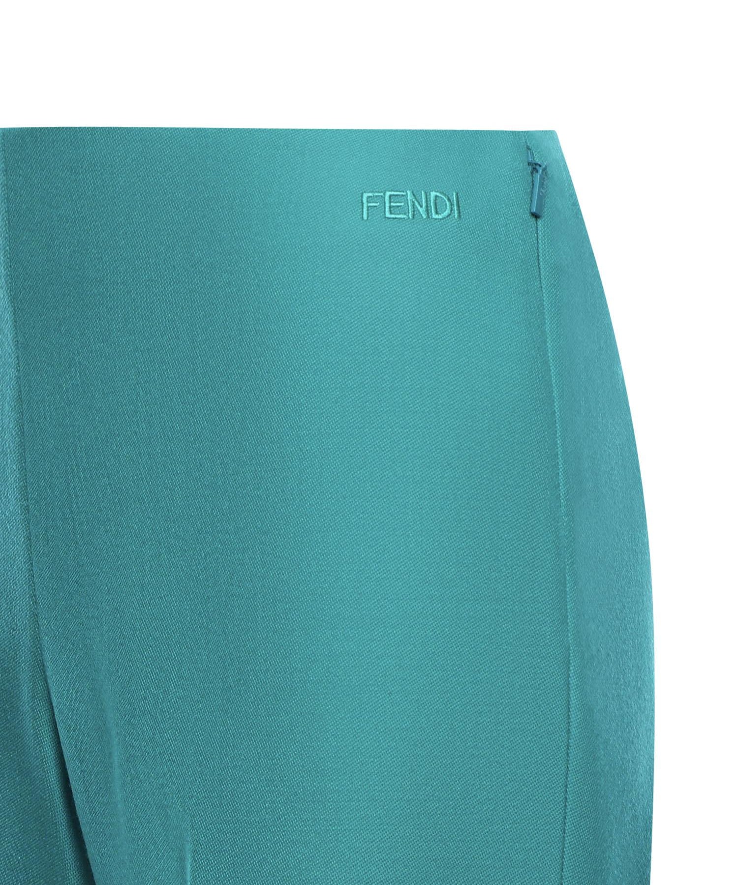Pantaloni in lana Grain de Poudre FR6681 AJYFF1UKL FENDI 