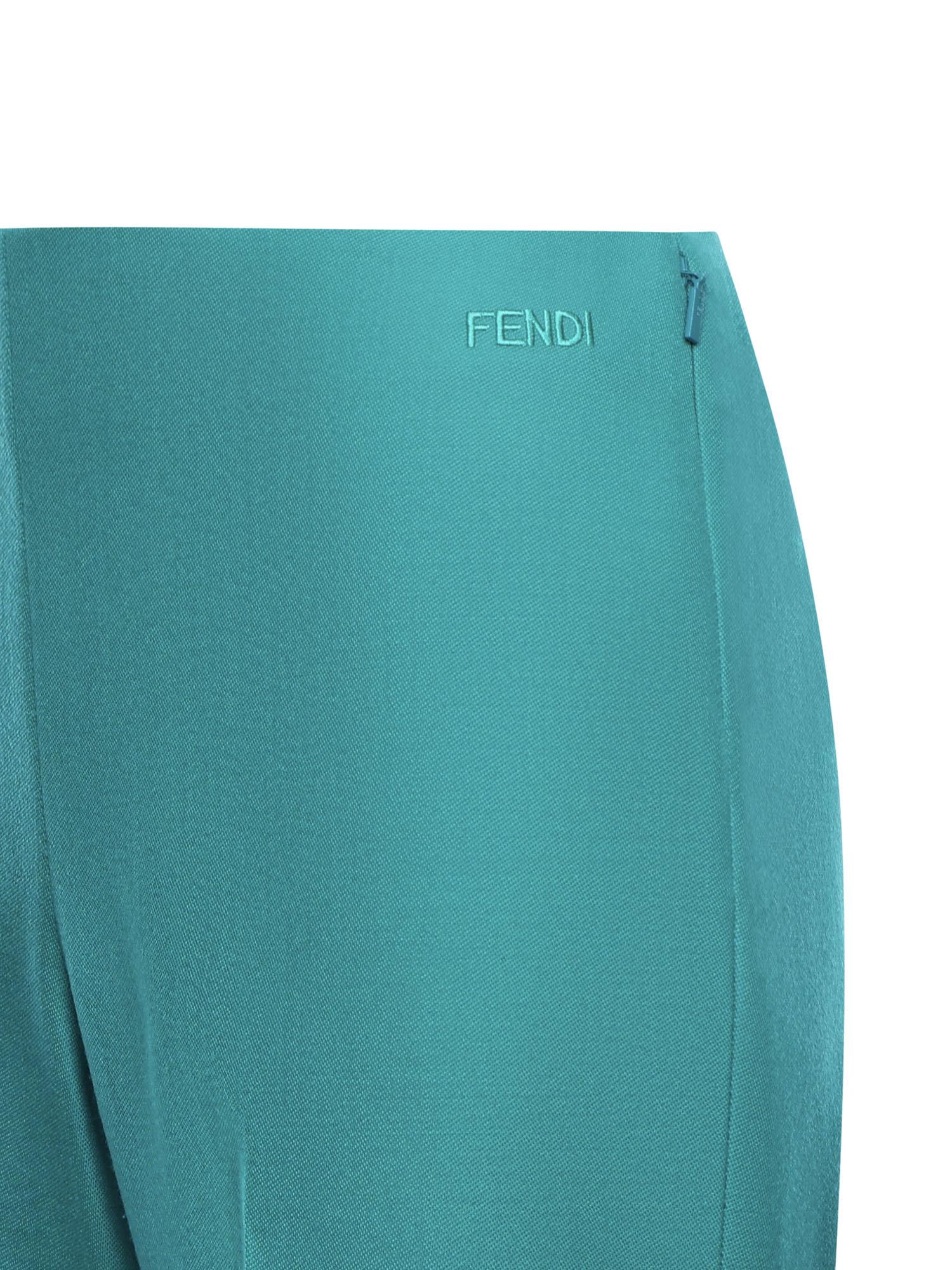 Pantaloni in lana Grain de Poudre FR6681 AJYFF1UKL FENDI 
