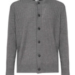 Cardigan in lana a coste 838111 V5L701370 BOTTEGA VENETA 