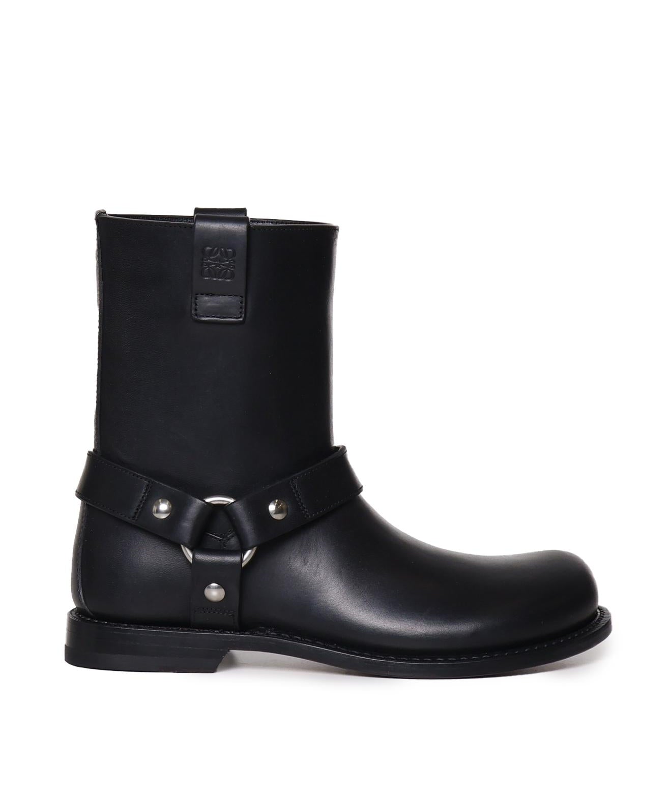 Stivale pull-on in pelle liscia L815285X95 1100 LOEWE 