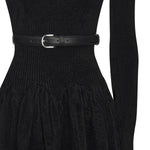 Abito in maglia di ciniglia AW25029S B SELF-PORTRAIT 