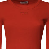 Maglia girocollo in cotone MML05V 1902F0049 MIU MIU 