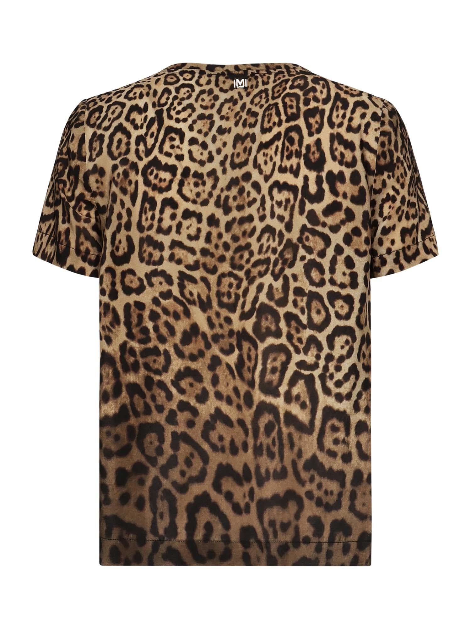 T-shirt con stampa animalier 5YGH29 7320AP1TO MARCIANO BY GUESS 