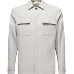 Overshirt in misto lana L70GIAJ17TES0L065 13 ELEVENTY 