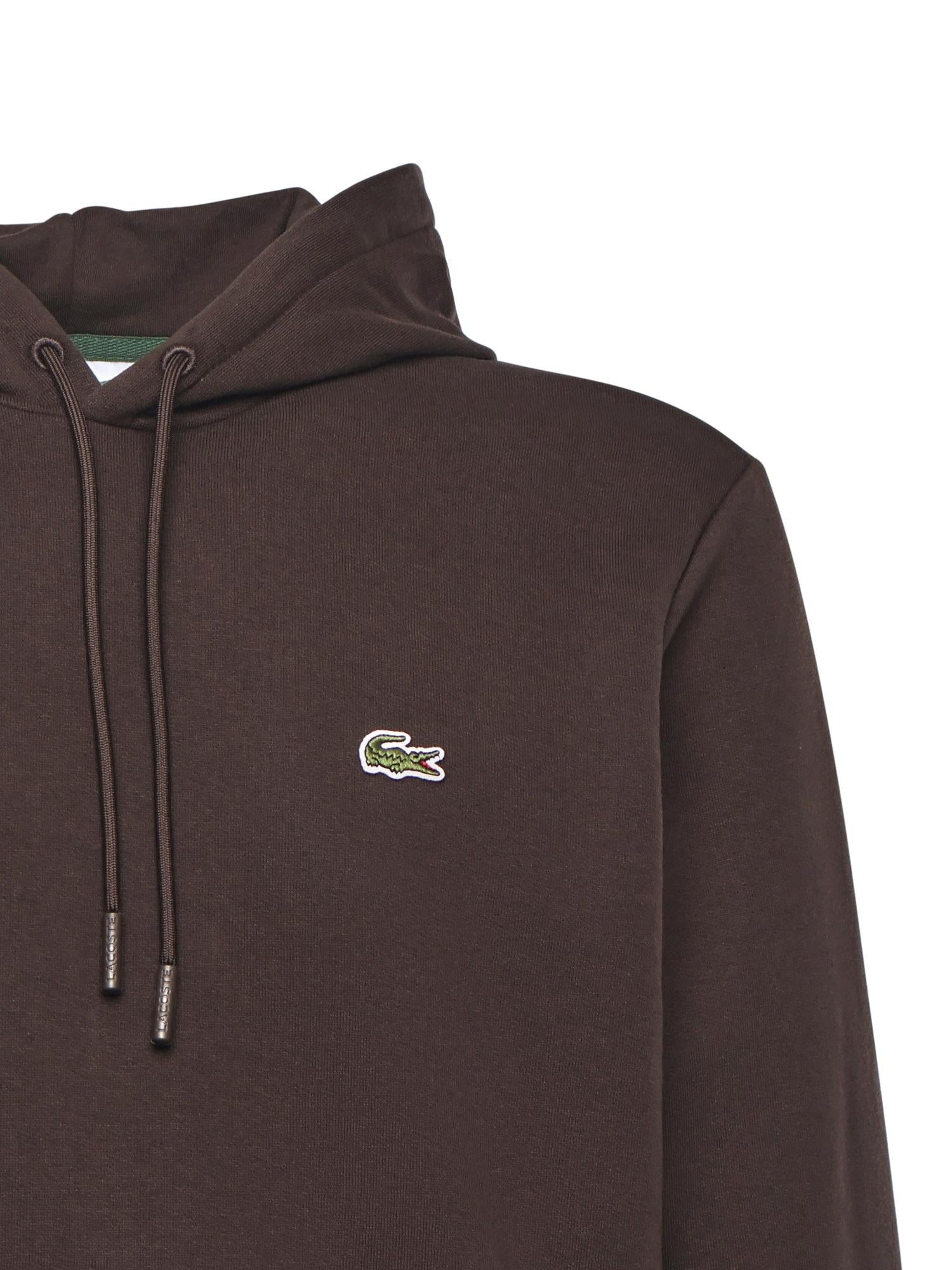 Felpa con cappuccio in pile SH9623 SKB LACOSTE 