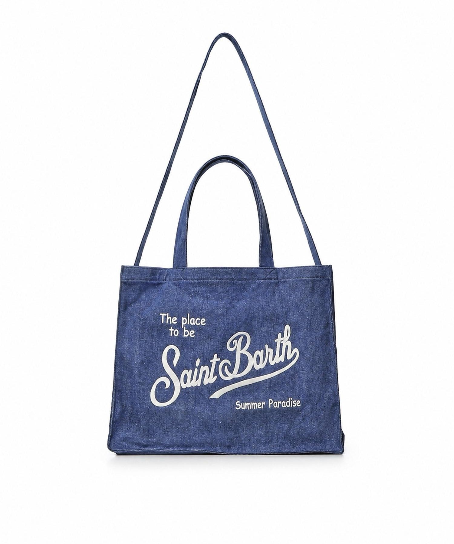 Borsa Essential in denim EBAGN006 00431L MC2 SAINT BARTH 