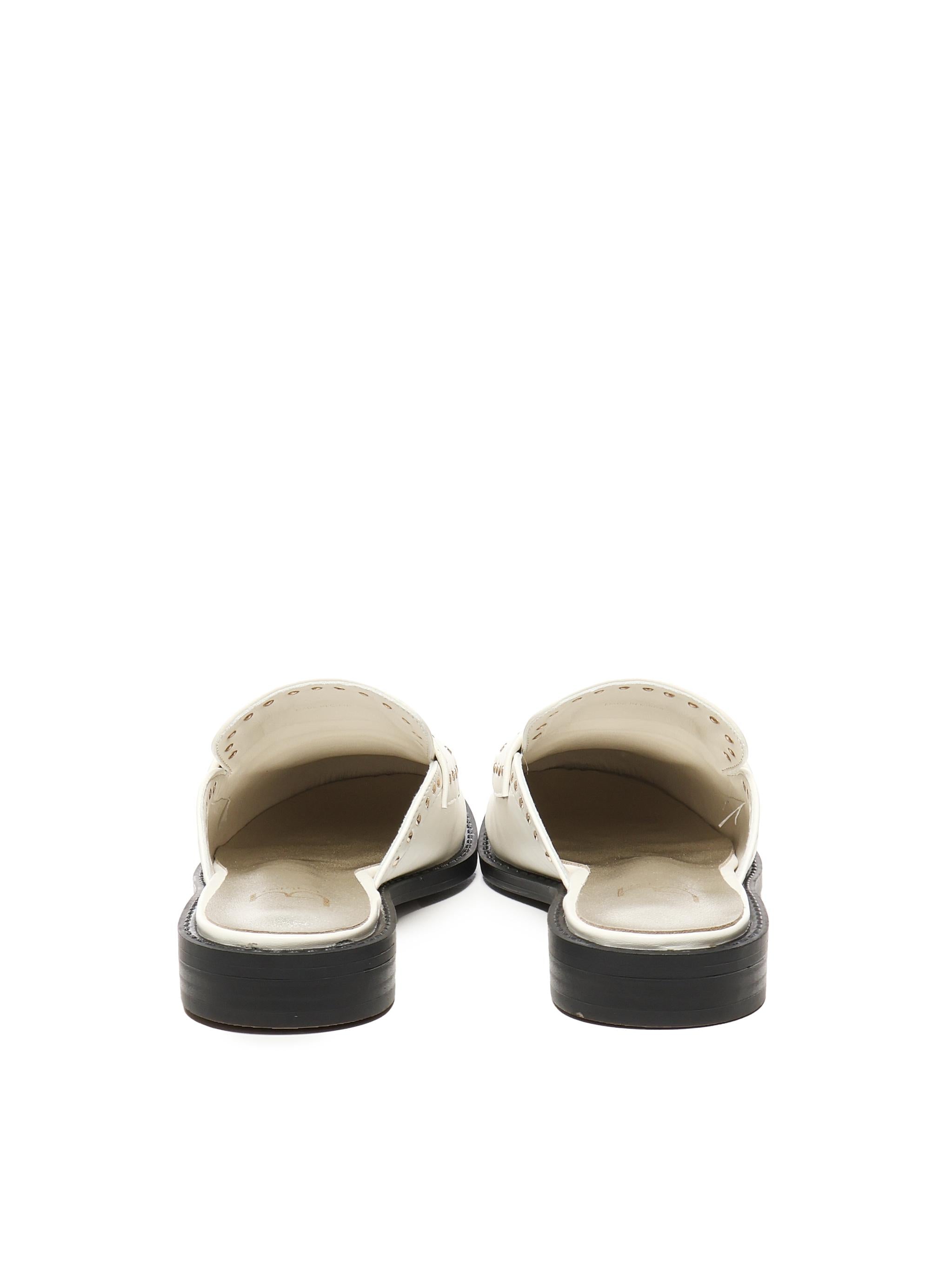 Mules Bernice BYSC8XT01 OFF WHITE BY BYBLOS 
