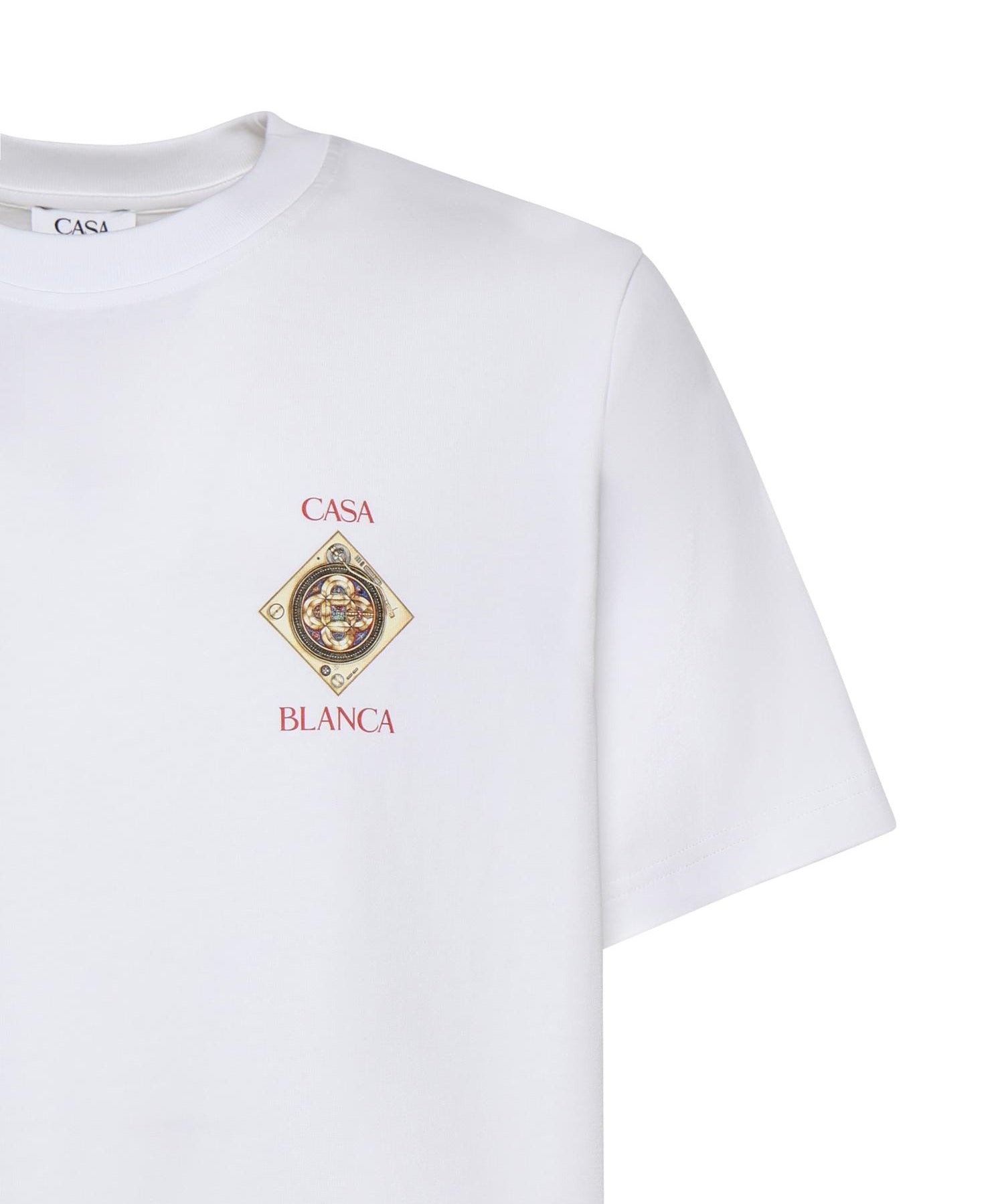 T-shirt in cotone con logo MSS26JTS001 02 CASABLANCA 