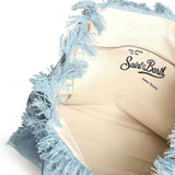 Borsa Vanity in lino con logo VANI022 00555L MC2 SAINT BARTH 