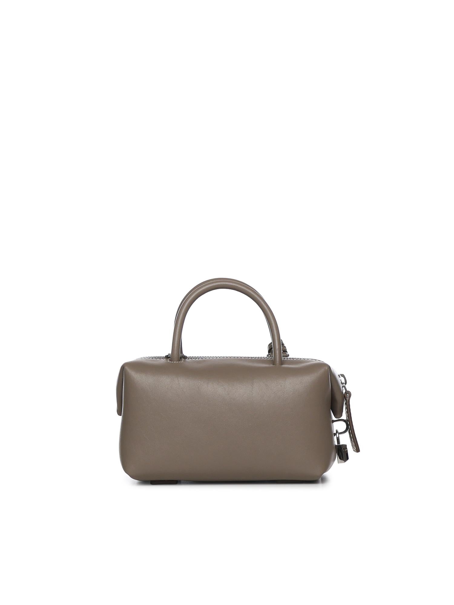 Bauletto in pelle con logo 2614511031600 027 MAX MARA 