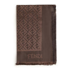 Scialle in seta e lana FF Jacquard FXT069 AJW7F1U6N FENDI 