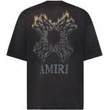 T-shirt con stampa in cotone AMTOJR1112 001 AMIRI 