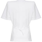 T-shirt con spalle imbottite 105217 A2M2Z04 PINKO 
