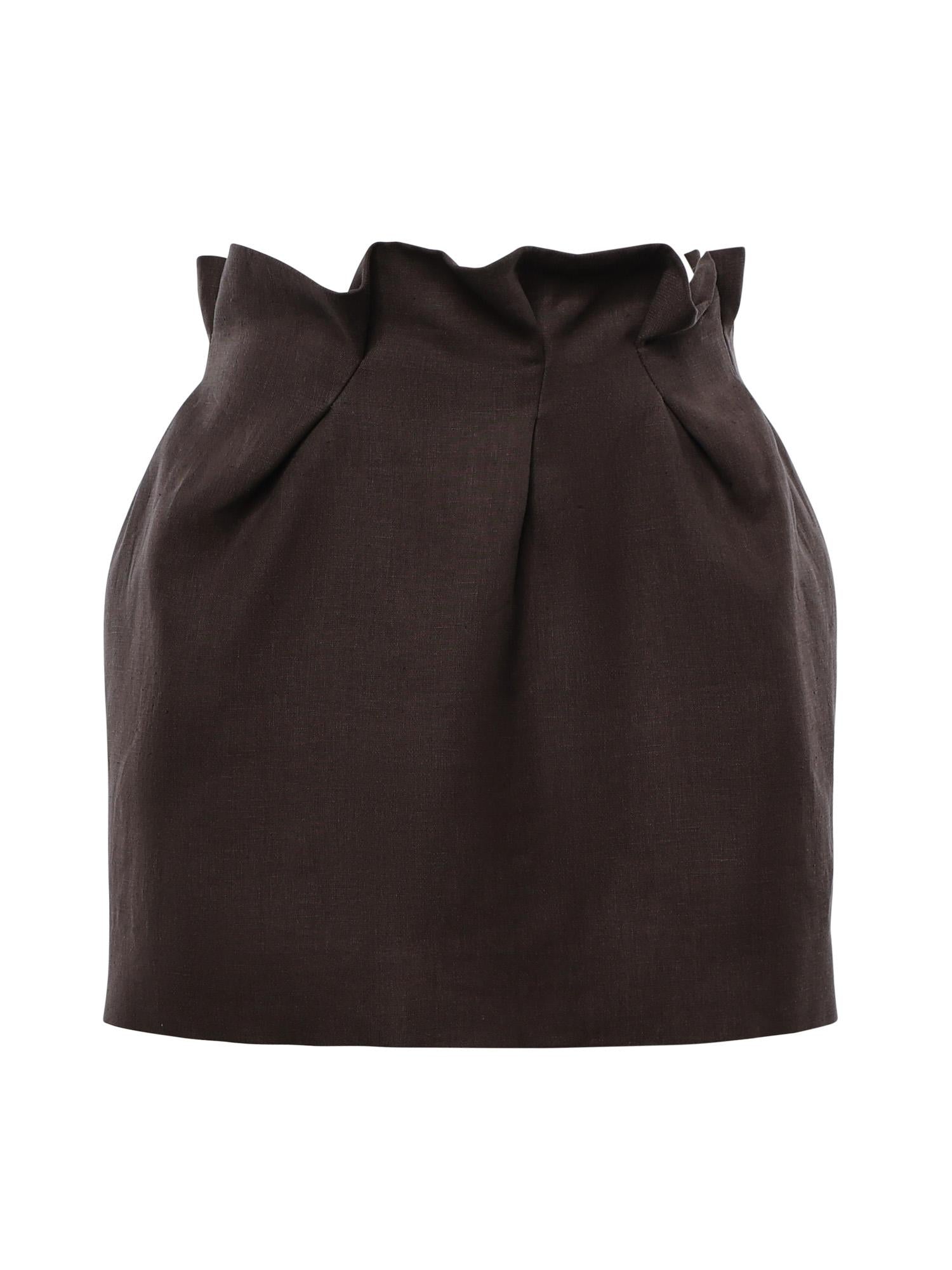 Minigonna in lino 232526  MAGDA BUTRYM 