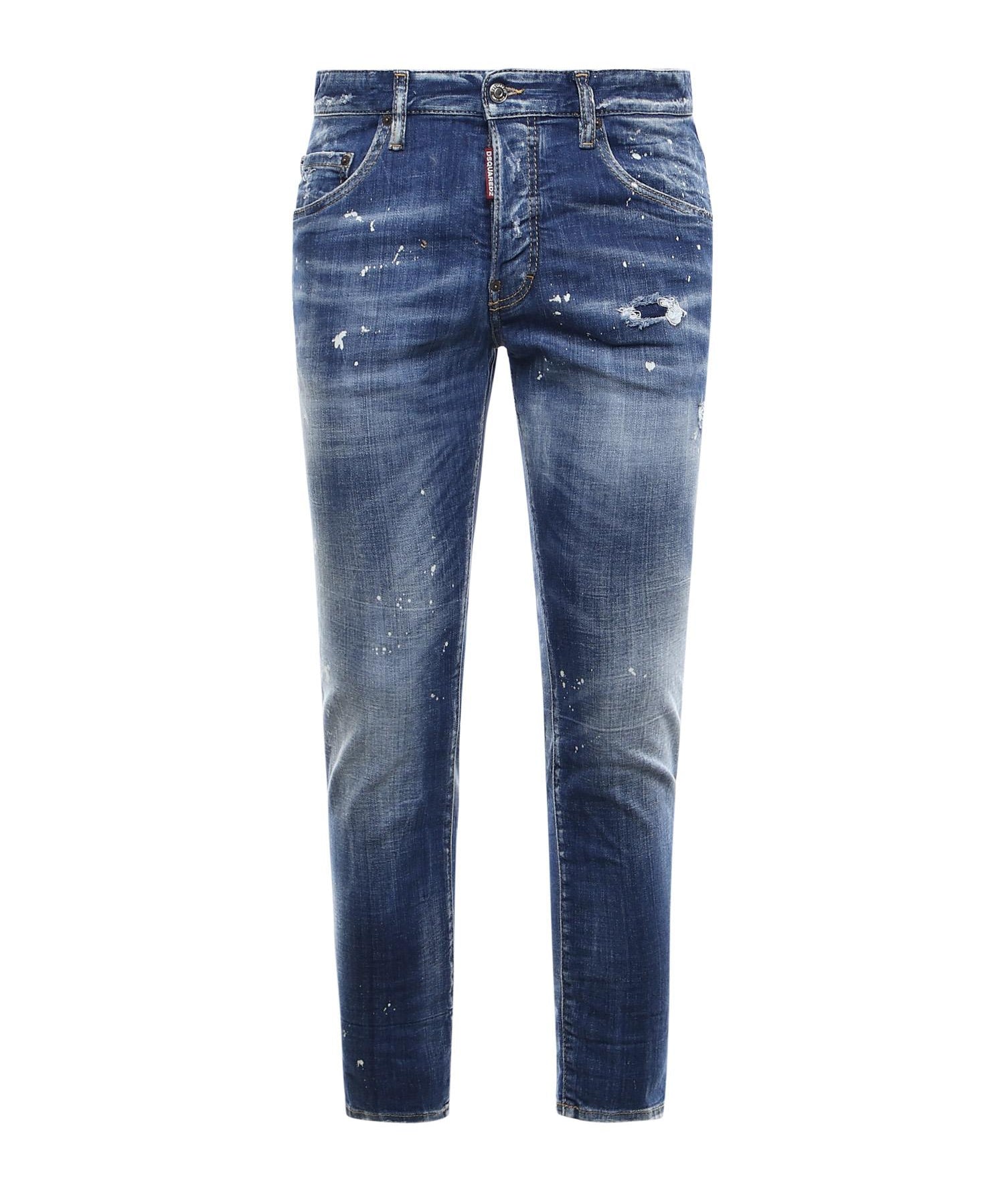 Jeans Medium Spots in denim stretch S71LB1711 D30010470 DSQUARED2 