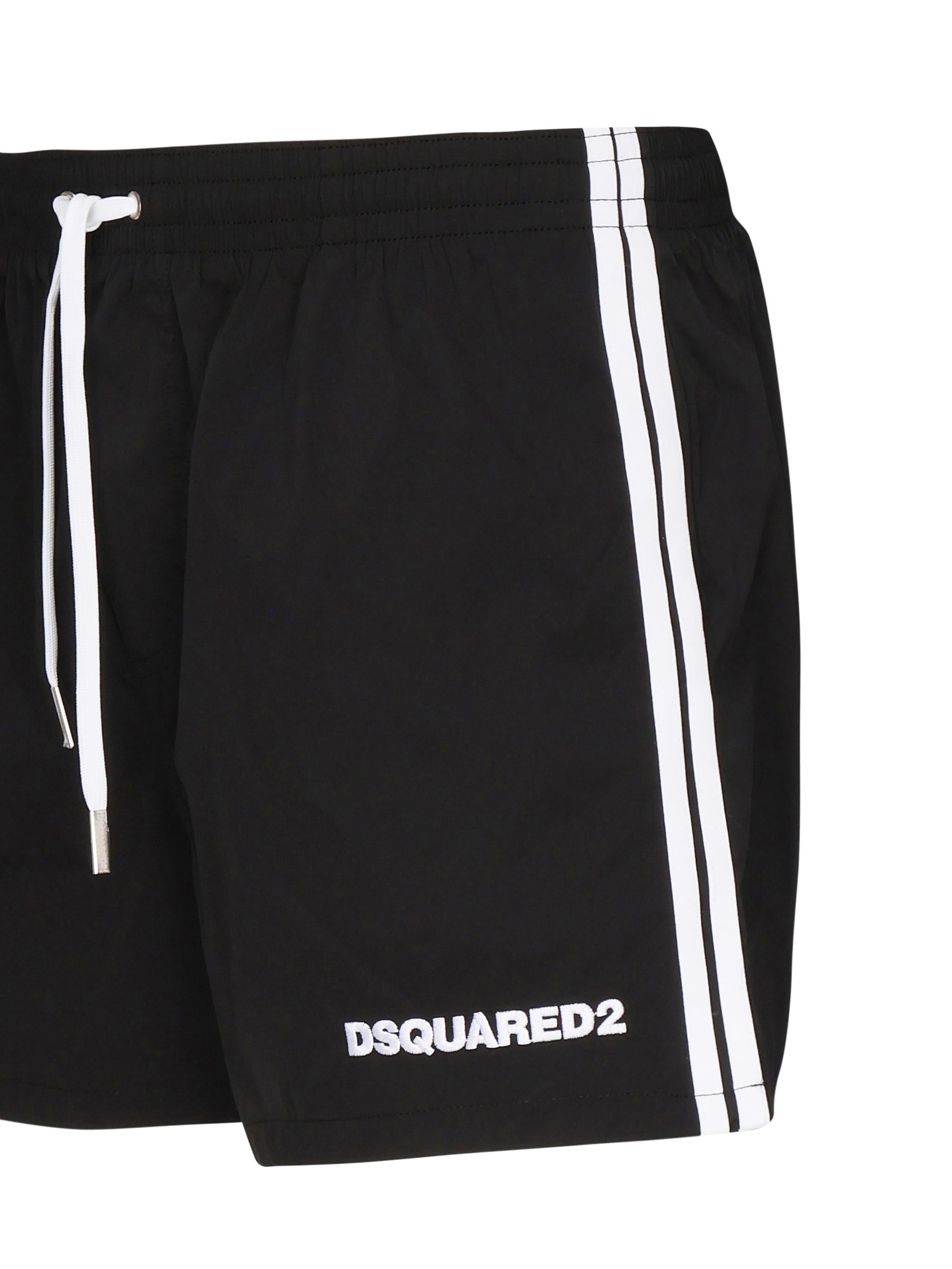 Boxer midi con logo D7B646140 001 DSQUARED2 