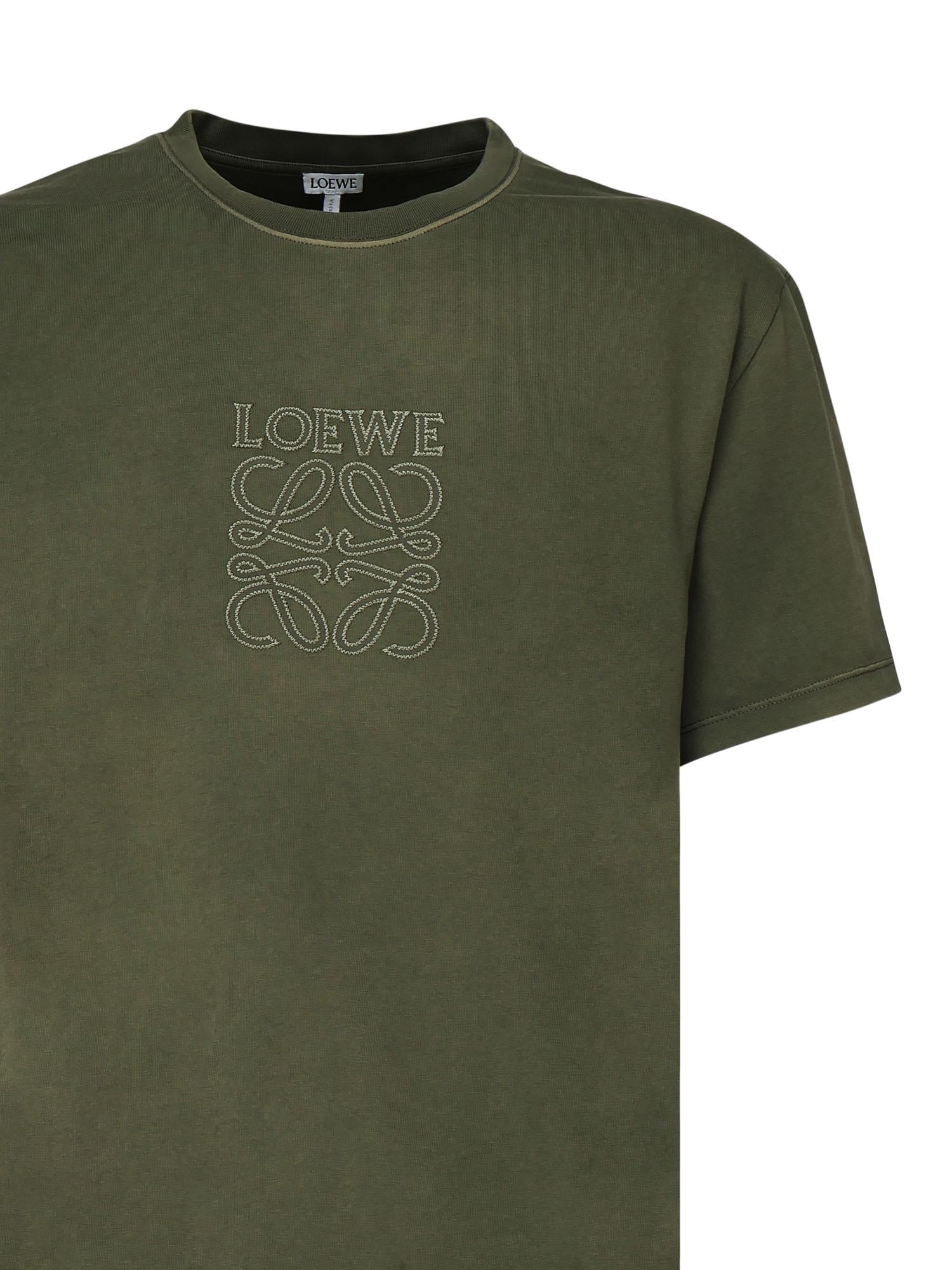 T-shirt in cotone con logo H526Y22XBN 4160 LOEWE 
