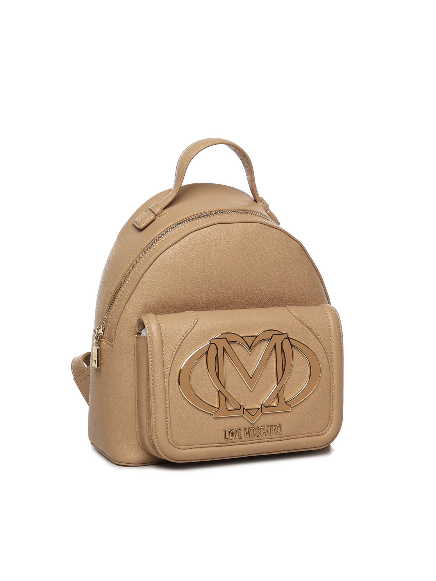 Zaino con maxi logo<BR/> JC4008PP1NLG0 104 LOVE MOSCHINO 