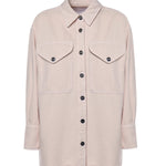 Overshirt in cotone DC460 BF0018YMB8511 DONDUP 