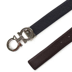 Cintura Gancini in pelle<BR/> 670428 780487002 FERRAGAMO 