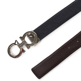 Cintura Gancini in pelle<BR/> 670428 780487002 FERRAGAMO 