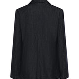 Giacca monopetto in denim stretch 2619041141600 001 'S MAX MARA 